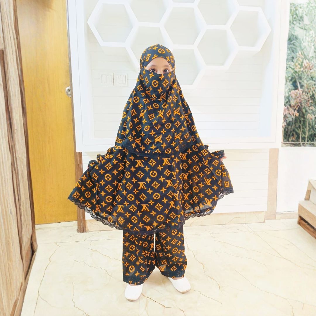 Kids Lilen Khimar Set LF123